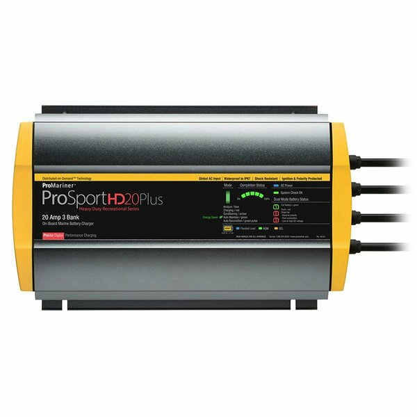 Cb Distributing 20 amp 120 & 240V ProSportHD 20 Plus Global 4 Gen 3 Bank Battery Charger ST2661931